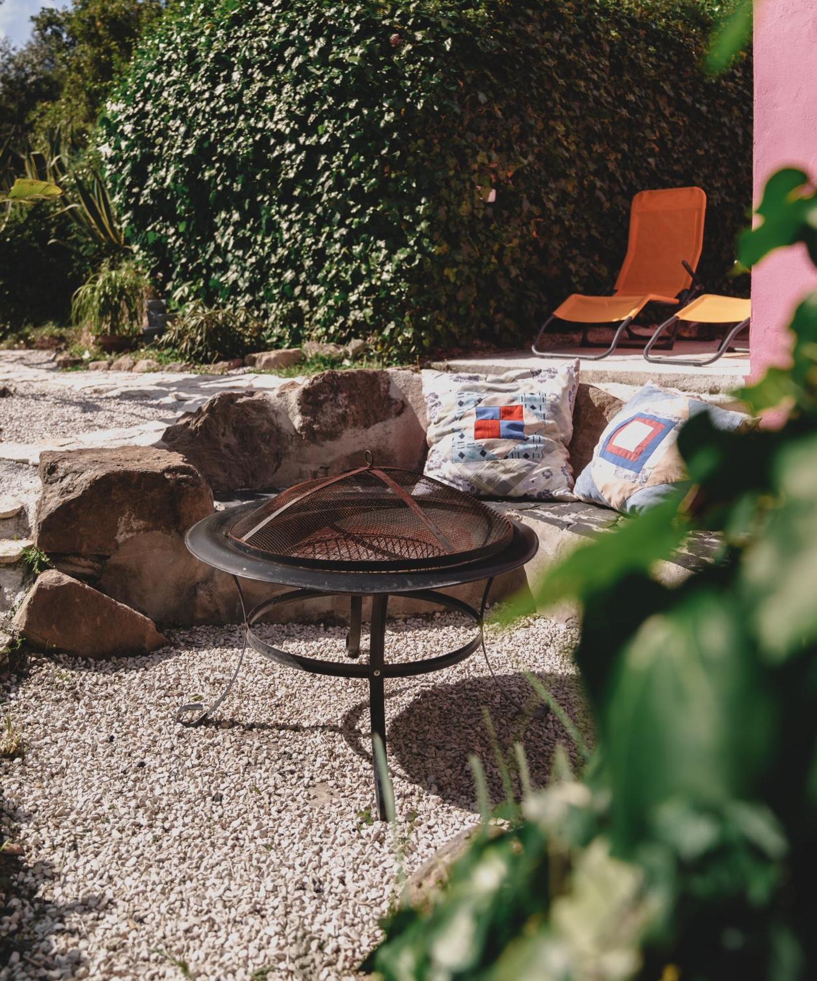 Nativo Natureza Pink Wood Cabin Cela  Bagian luar foto